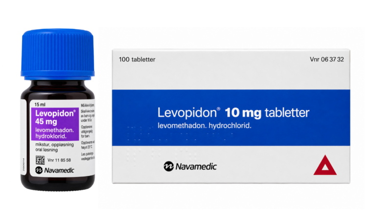 Levopidon vial and pack